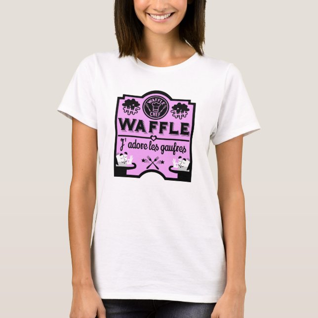 Belgium Waffles T-Shirt (Front)