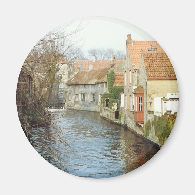 Belgium Waterway Magnet (Front)