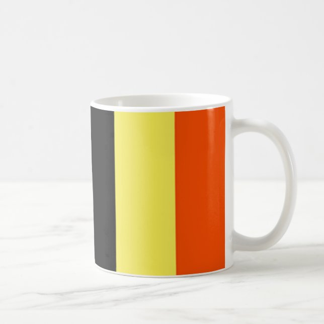 BelgiumFlag Coffee Mug (Right)