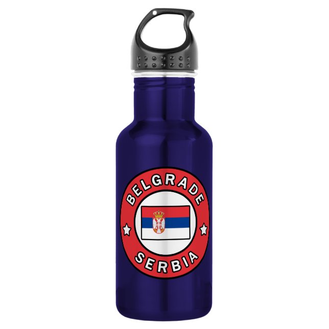 Belgrade Serbia 532 Ml Water Bottle (Front)