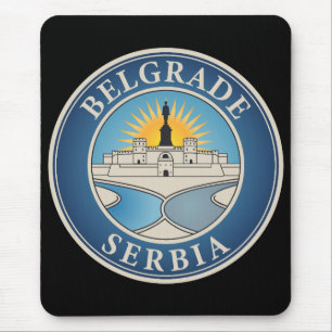 Belgrade Serbia Eastern Europe Mouse Pad