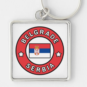 Belgrade Serbia Key Ring