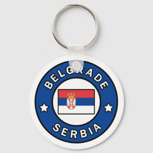 Belgrade Serbia Key Ring