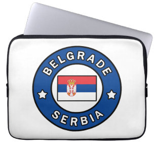 Belgrade Serbia Laptop Sleeve
