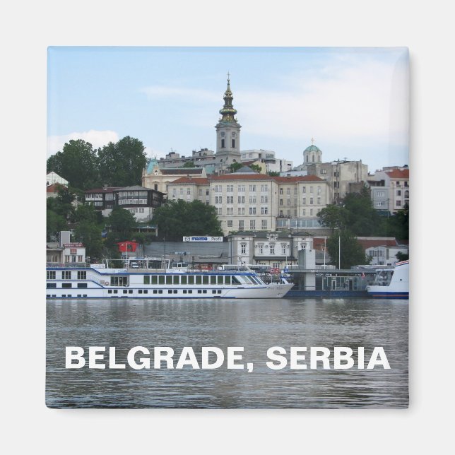 Belgrade, Serbia magnet (Front)
