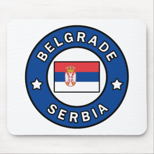 Belgrade Serbia Mouse Pad
