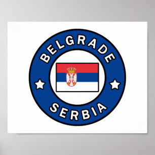 Belgrade Serbia Poster