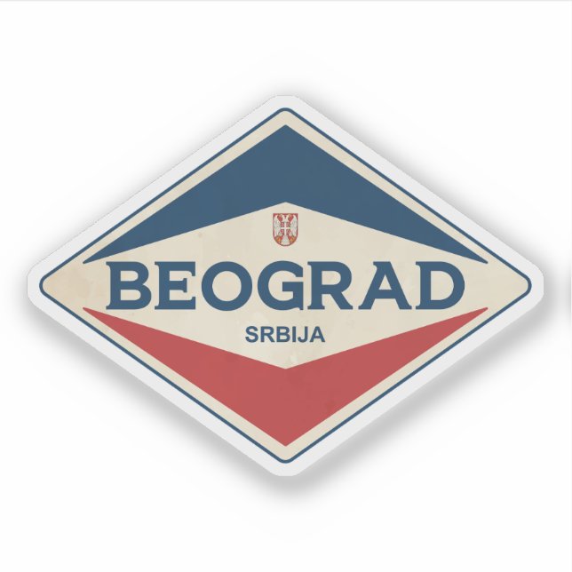 Belgrade Serbia Vintage (Front)