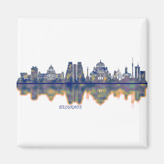 Belgrade Skyline Magnet