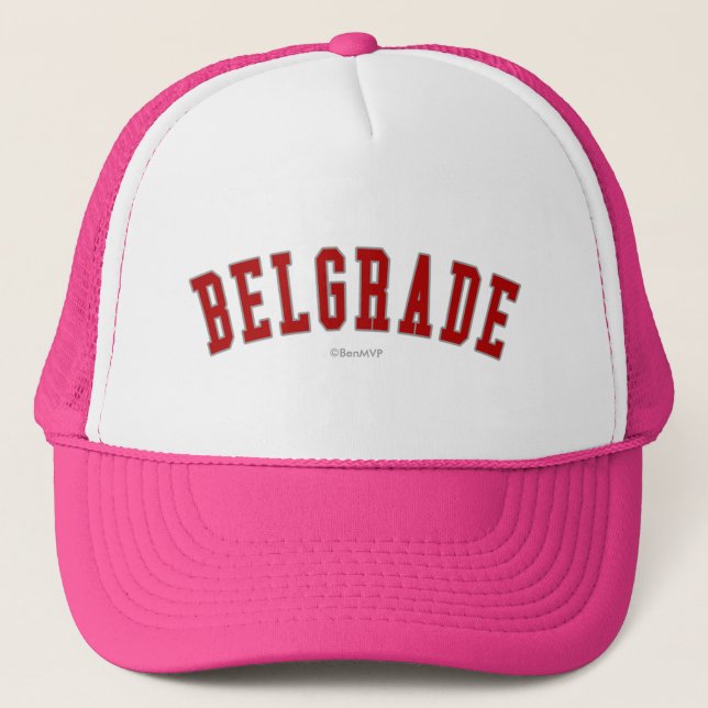 Belgrade Trucker Hat (Front)