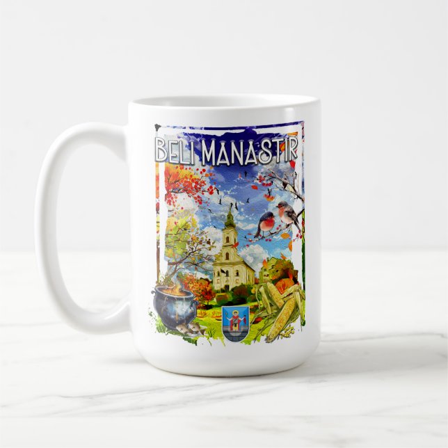 Beli Manastir Coffee Mug (Left)
