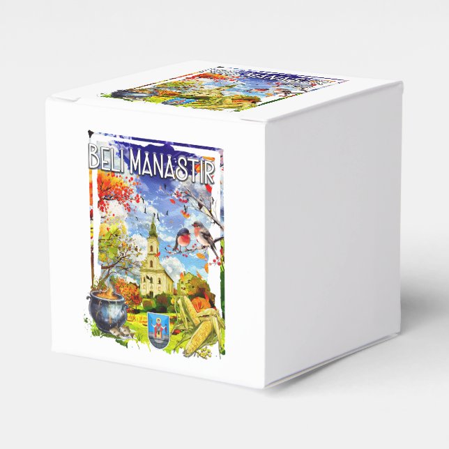 Beli Manastir Favour Box (Front Side)