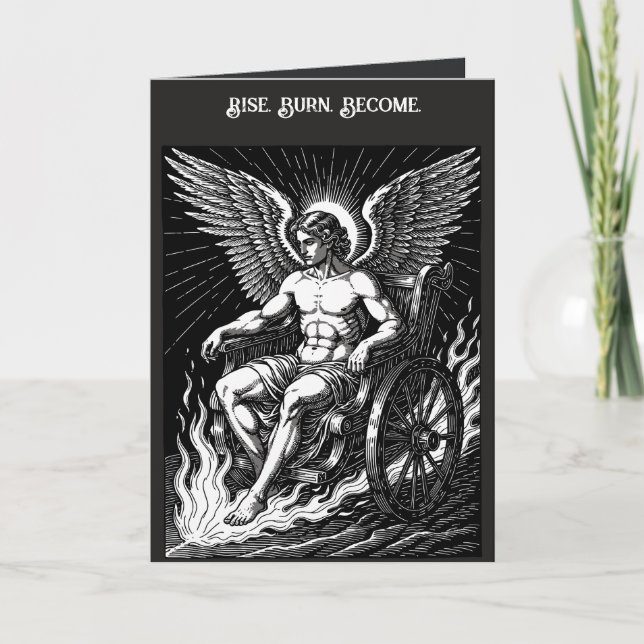 Belial From Halo to Hellfire Card (Front)