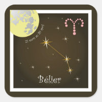 Bélier 21 mars au 20 avril sticker