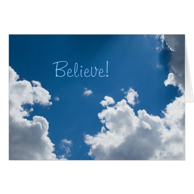 Believe (Front Horizontal)