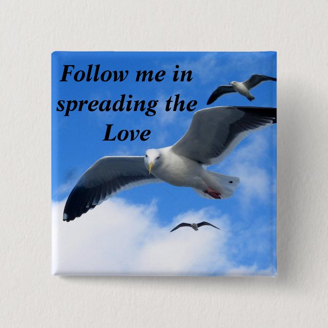 Believe_ 15 Cm Square Badge (Front)