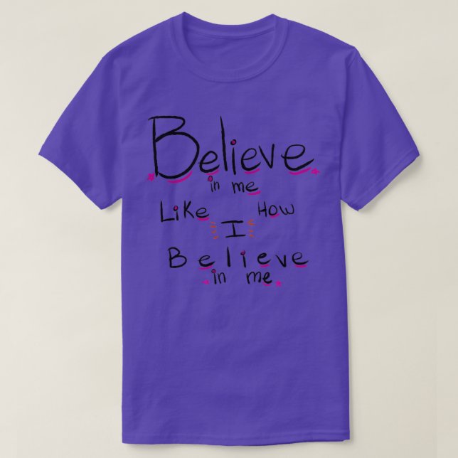 Believe 5 T-Shirt (Design Front)