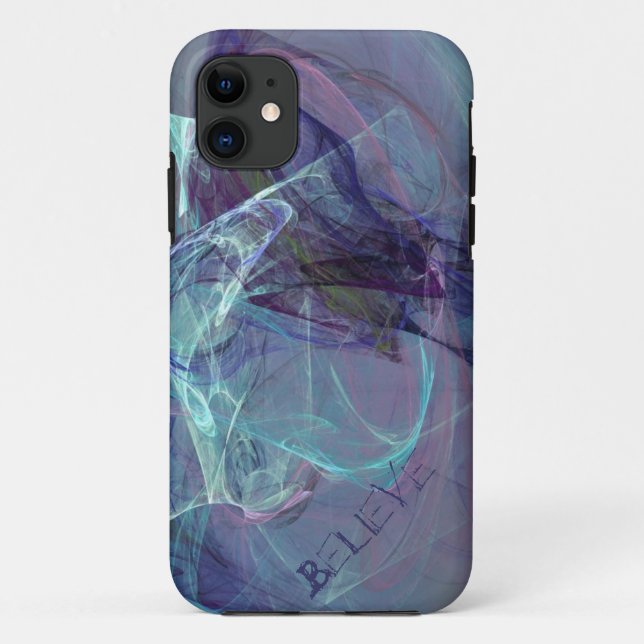 Believe abstract case for iPhone (Back)