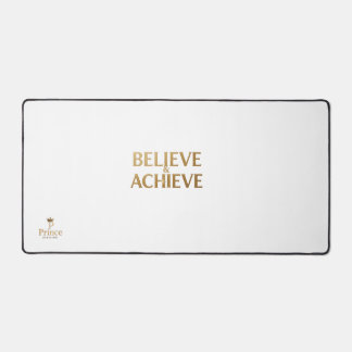 Believe & Achieve Inspirational Mouse Pad modern