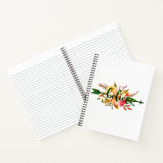 Believe arrow notebook (Inside)