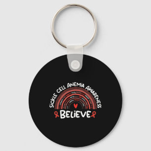 Believe Awareness Month Sickle Cell Anaemia Key Ring