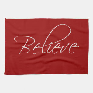 Believe Bigger Tea Towel