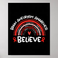 Believe Brain Aneurysm Awareness Month Brain Aneur