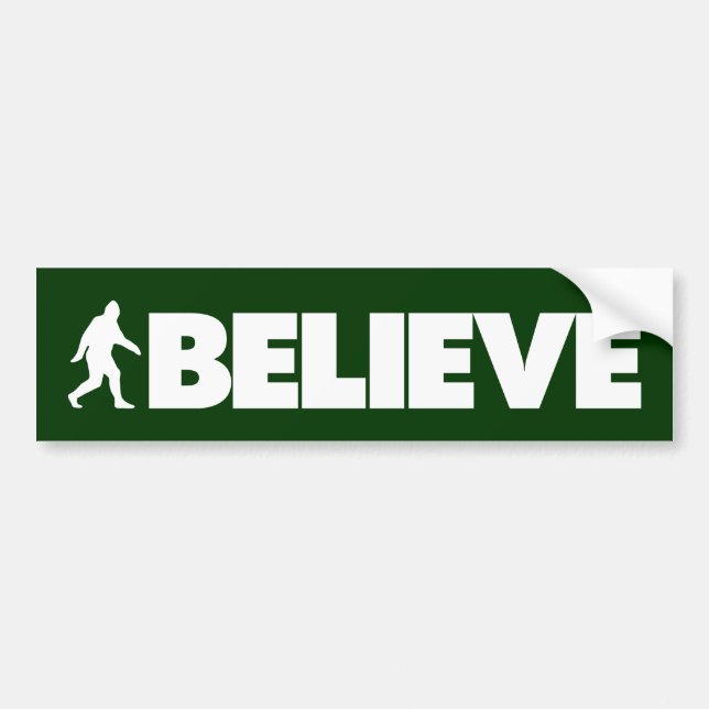 Believe Bumper Sticker (Front)