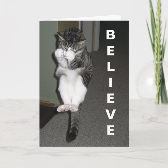 Believe Card (Front)