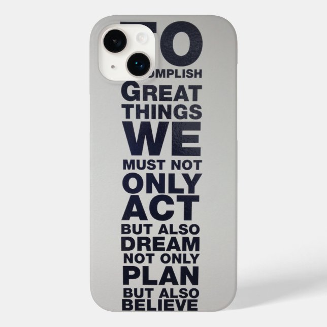 believe Case-Mate iPhone case (Back)