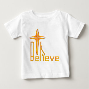 Believe Christian Baby T-Shirt