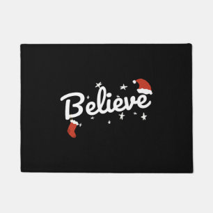 Believe Christmas, Believe in Christmas Doormat