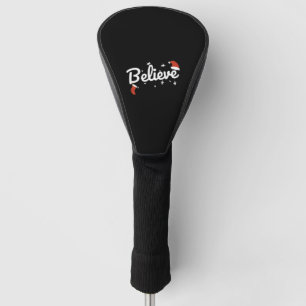 Believe Christmas, Believe in Christmas Golf Head Cover