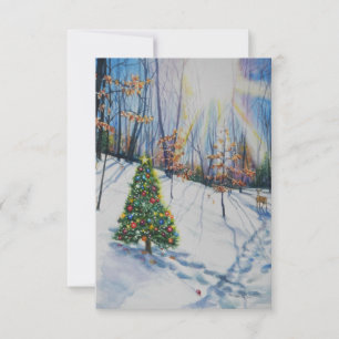 Believe Christmas Card