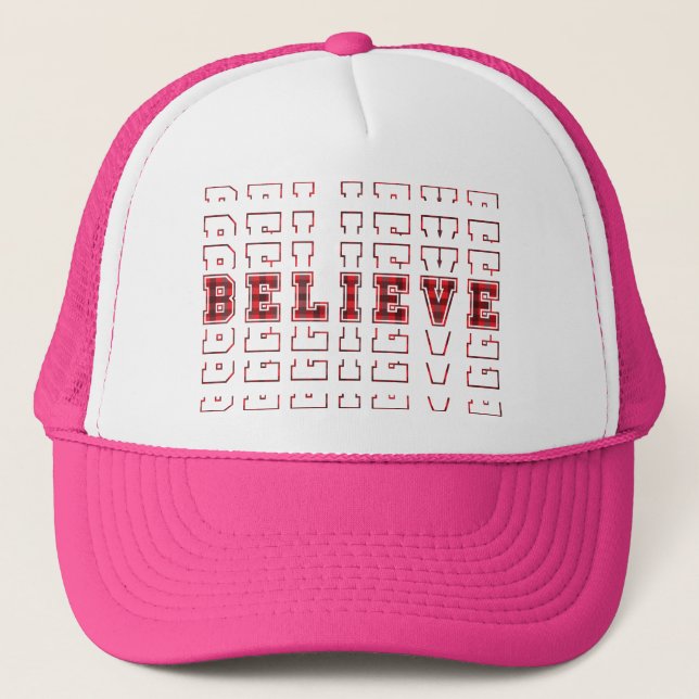 Believe - Christmas Designs  Trucker Hat (Front)