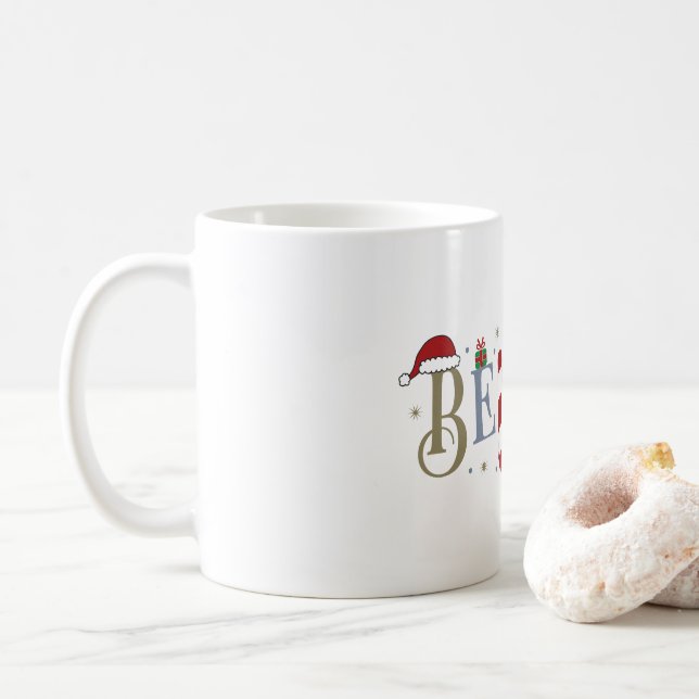 Believe Christmas Mug (With Donut)
