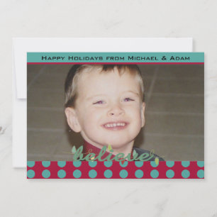 Believe  Customised Holiday Photo Card