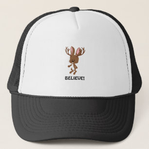 Believe! Cute Jackalope Trucker Hat