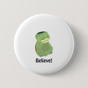 Believe! Cute Kappa 6 Cm Round Badge