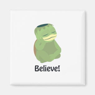 Believe! Cute Kappa Magnet