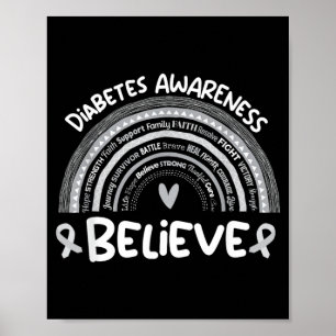 Believe _ Diabetes Awareness Month _ Diabetes Poster