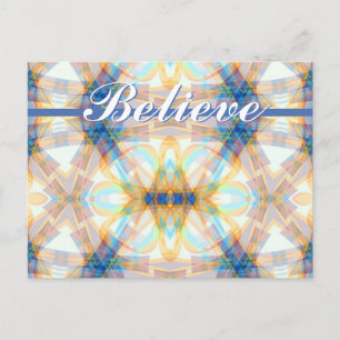 Believe Dream Energy Postcard
