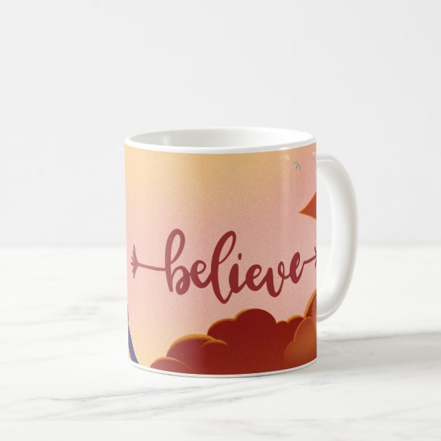 Believe: Enchanting Storytelling Mug (Front Right)