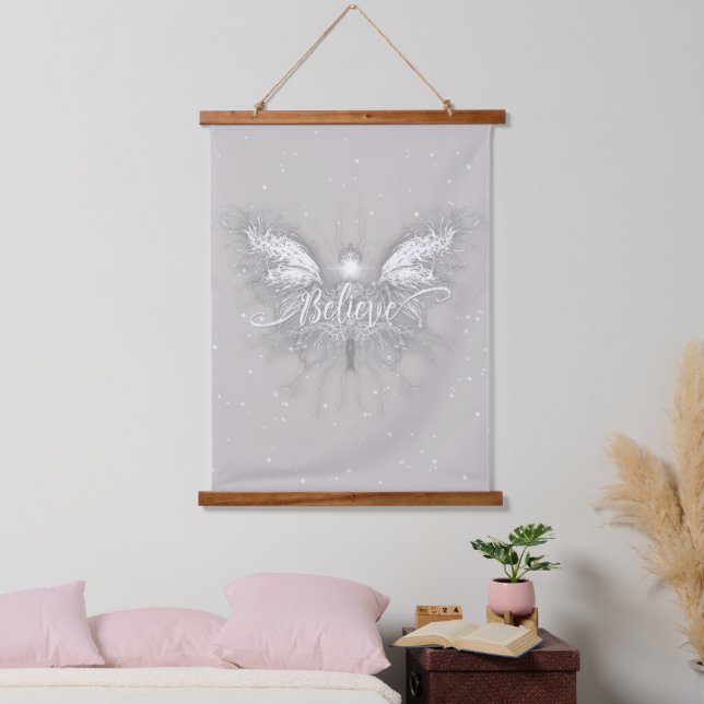 Believe Fairy Starlight Fantasy Hanging Tapestry (Bedroom)