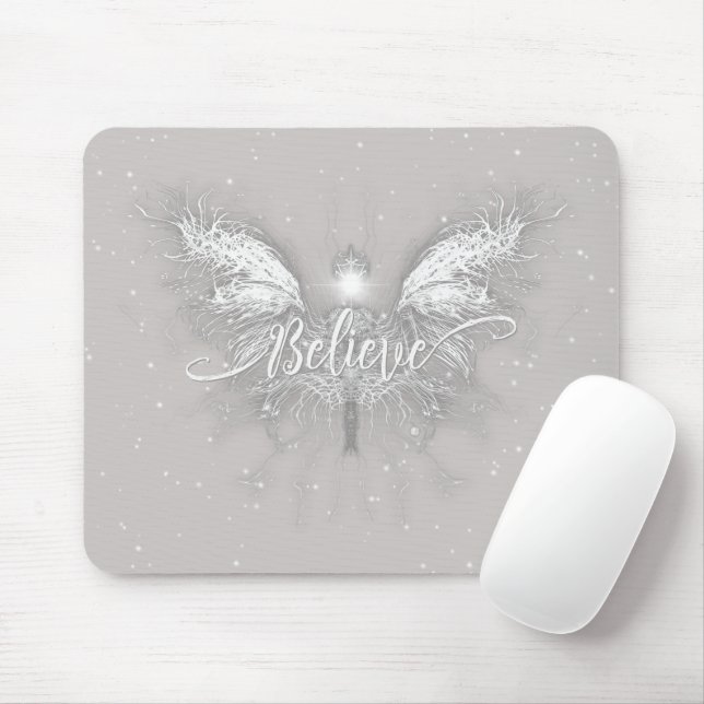 Believe Fairy Starlight Fantasy Mouse Pad (With Mouse)