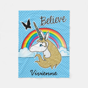 Believe Fleece Blanket