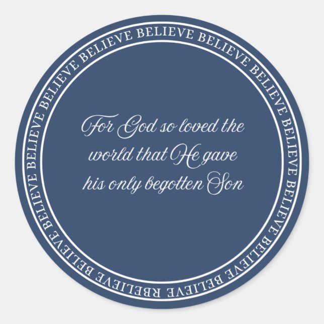 Believe - Flush Seal  (Front)