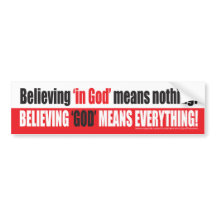 Believe God