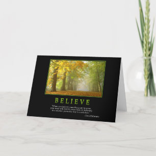 Believe Greeting Card