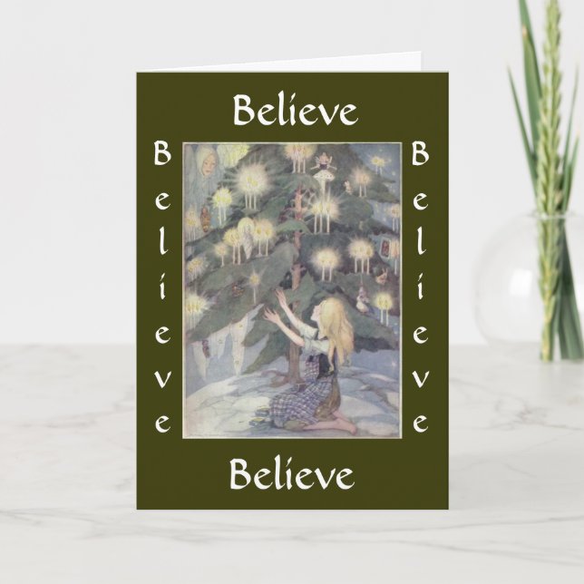 Believe Holiday Card (Front)